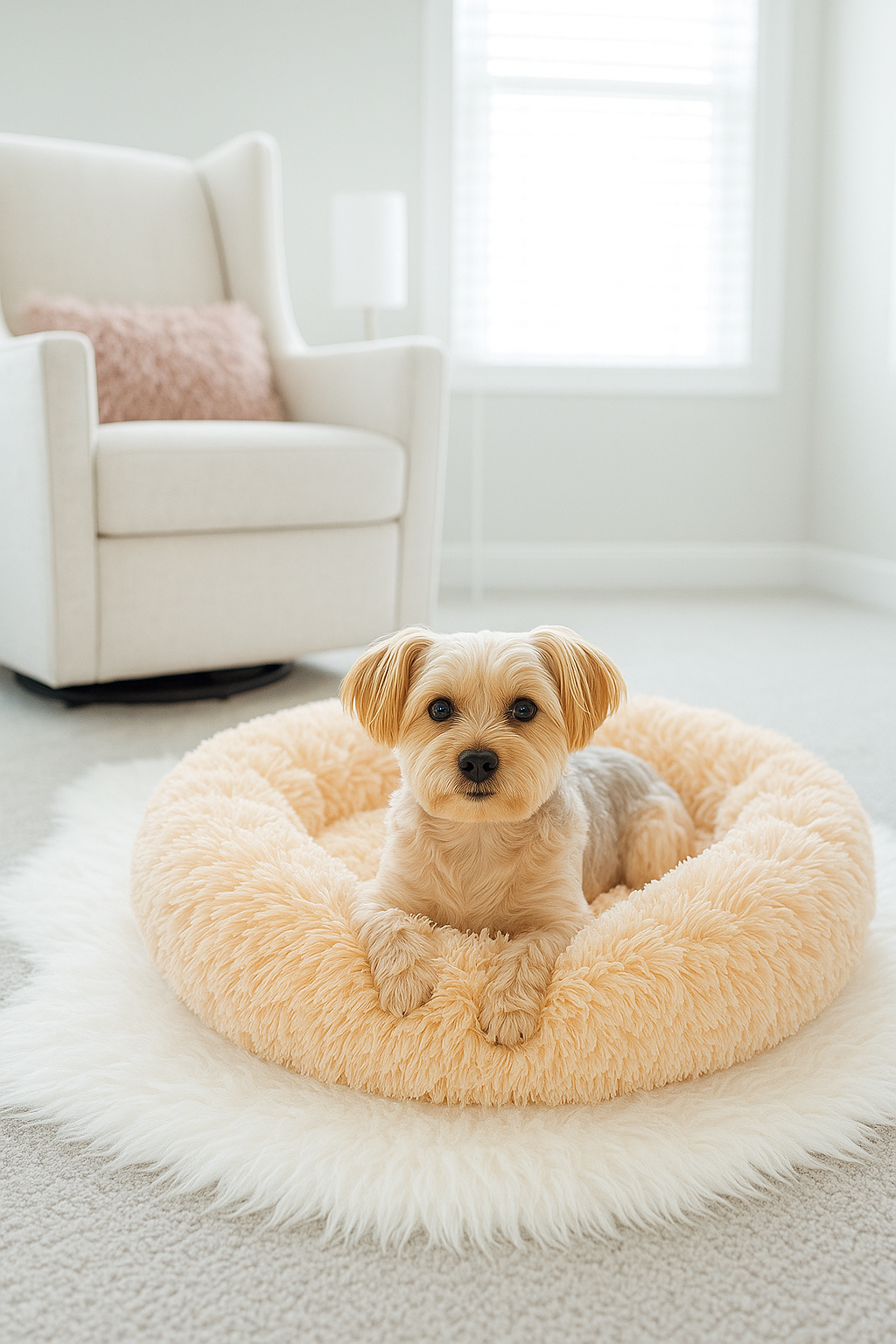 Pawcuddler Anxiety-Relief Luxury Pet Bed