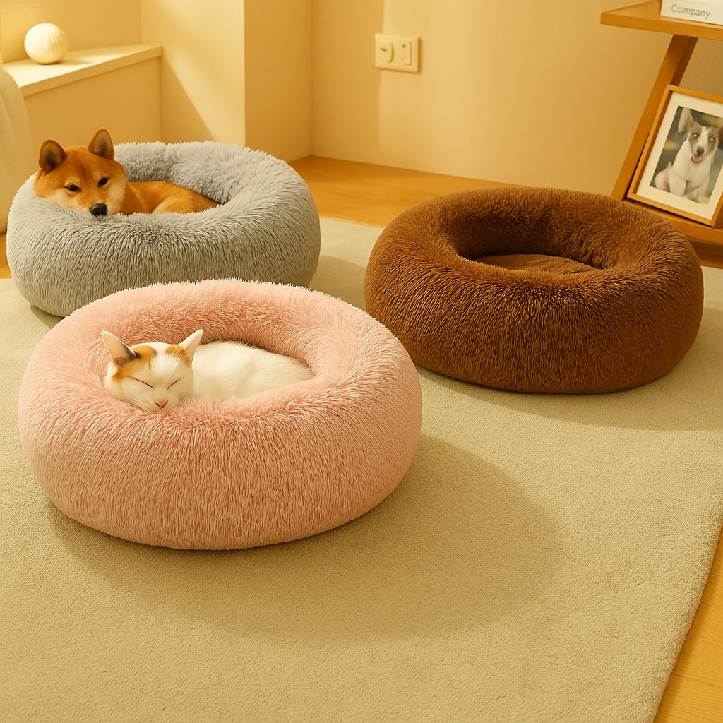 Pawcuddler Anxiety-Relief Luxury Pet Bed