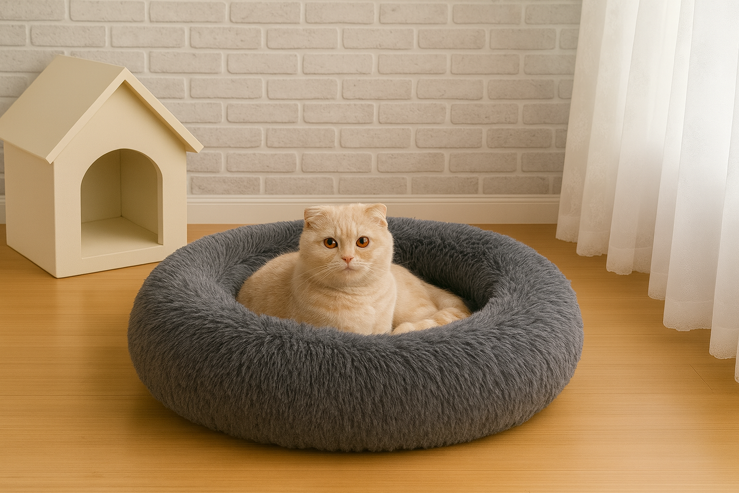 Pawcuddler Anxiety-Relief Luxury Pet Bed