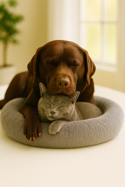 Pawcuddler Anxiety-Relief Luxury Pet Bed